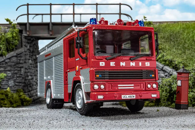 Oxford Diecast Dennis RS Fire Appliance Mid Suffolk Light Railway 1:76 Product Code: 76DN008