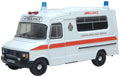 Oxford Diecast Bedford CF Hanlon Ambulance London Ambulance Service (OFAH) 1:76 Product Code: 76HAN002